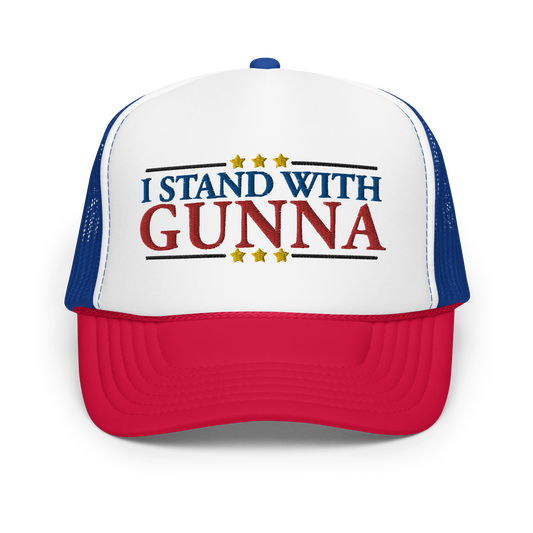I Stand With Gunna trucker hat